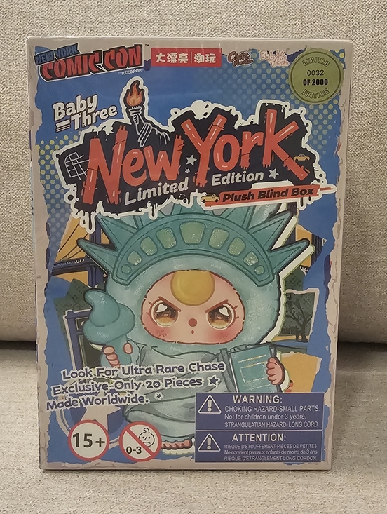 Cure Planeta Other - NWT Baby Three Comic Con NYC Limited Edition- STILL SEALED